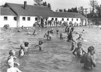 From the time the Bruckhauser Pool opened in 1937 (above and below), the people of Kalispell have enjoyed their summer swims. Beginning next year, they?ll have a new, modern facility to visit.