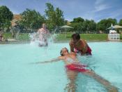From zero to hero: Rescues made in the shallow depths of zero-entry pools require speed. Run-and-swim entry drills condition lifeguards to run through water, which is a surprisingly fatiguing task.