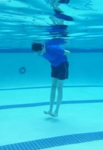 A grown man, learning to swim for the first time, discovers that his body will float when he lifts his toes off of the floor. Miracle Swimming For Adults, based in Sarasota, Fla., aims to instill confidence in students before teaching them how to swim.