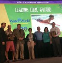 Award presentation at the General Opening Session of this year's WWA Show in New Orleans.