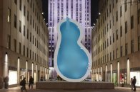 Van Gogh's Ear is on display in Midtown Manhattan.