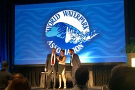 Franceen Gonzales, executive VP of the Americans at WhiteWater, was inducted into the World Waterpark Association Hall of Fame at its 2017 Symposium and Trade Show.