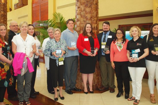 Honorees at this year's breakfast included aquatics professionals and experts showcased in AI's Best of Aquatics and Power issues.