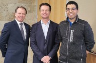 L-R: Bill McDowell, Rob Gledhill, Patrick Murphy