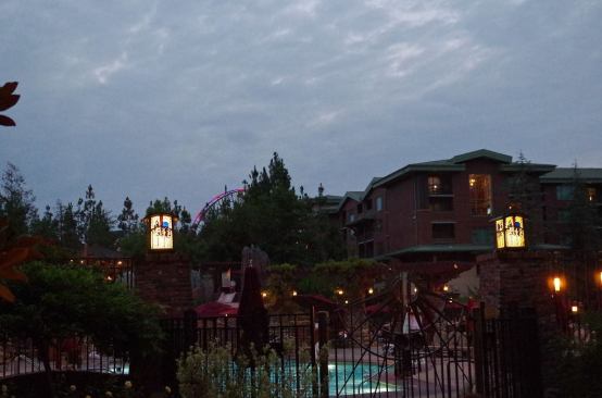 Disney's Grand Californian Hotel & Spa, Disneyland Located adjacent to Disneyland Park and Disney California Adventure Park, Disney's Grand Californian Hotel & Spa captures the essence of the late 19th-century Arts and Crafts movement and features Golden State theming.