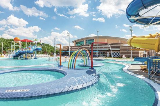 Say the designers: “The most impactful tool in our toolbox in regards to budgeting and cost-saving measures were our programming meetings. During programing [the aquatic designer], alongside the architect, identified aquatic programming goals and objectives for the new aquatic center. From these programming meetings, designers drafted detailed designs to accommodate the programs. By ensuring that all of the user needs were met we saved time and money by not having change orders, by not having to reevaluate where we are going and what we wanted to achieve.”