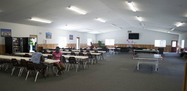 Inside the Hiawatha Residence Hall