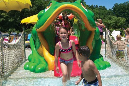 Playtime has updated its poolside and zero-entry, custom-themed soft-sculpted foam water slides to feature spray jets, safety pads and proprietary HydraTuff coatings. Choose from classic options such as a shipwreck or dolphin, or work with the company’s designers to create a branded slide. Contact: 303.662.0302; playtime.com